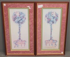 Pair of Contemporary Prints of Plants