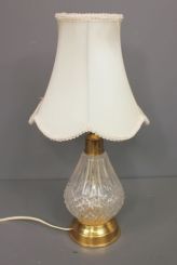 Pressed Glass Lamp