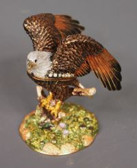 Nobility Eagle Enamel Box