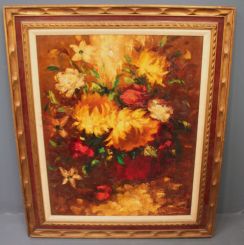 Yellow Floral Painting
