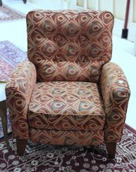 Upholstered Contemporary Library or Den Chair