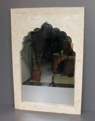 Bone Inlay Wall Mirror