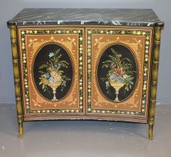 Contemporary Hand Painted Cabinet