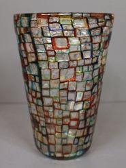 Turnbridge Multi-Color Art Glass/Vase