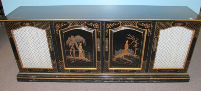 High Style Oriental Cabinet