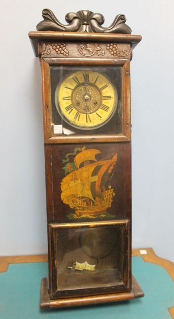19th Century Hand Crafted Wall Clock