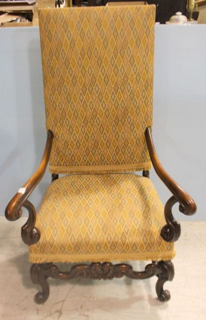 Large Louis XVI Style Arm Chair