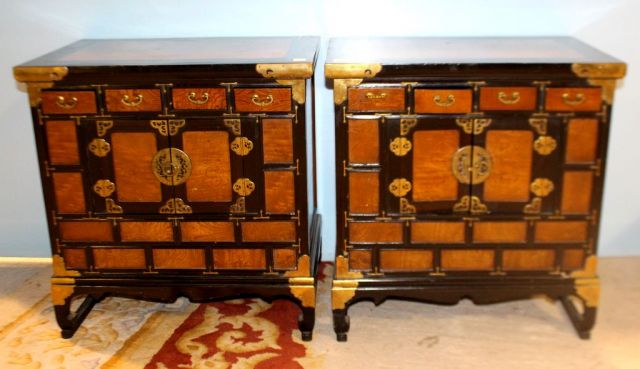 Pair of Korean Side Tables