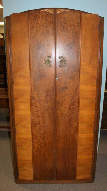 English Double Door Wardrobe