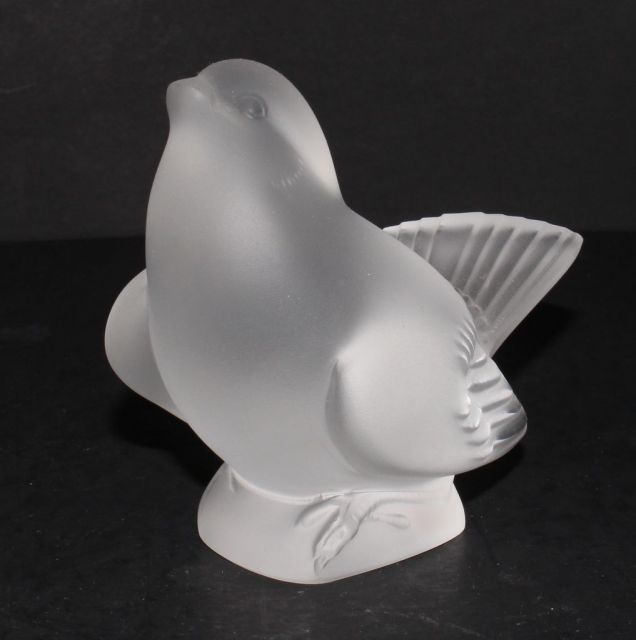 Lalique Figure of Sparrow