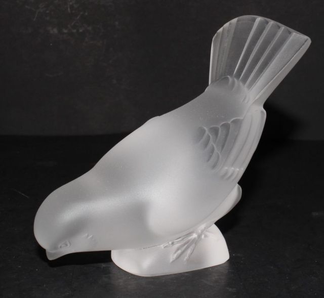 Lalique Figure of Sparrow