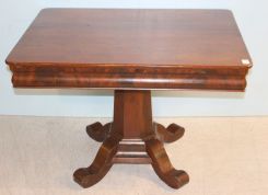 Mid 1800's Empire Octagon Shaped Base Center Table
