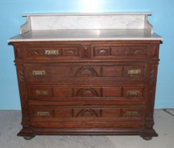 Nineteenth Century Oak Washstand