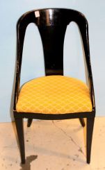 Black Lacquer Side Chair