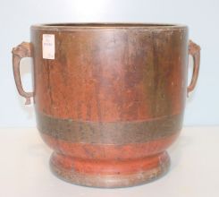 Republic Period Brass Jardiniere