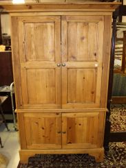 Pine Four Door Cabinet