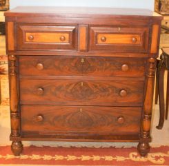 19th Century Cherry Empire Chest