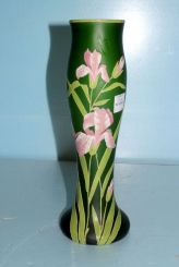 Victorian Satin Glass Vase