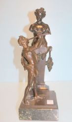 Trumpet Lady Bronze