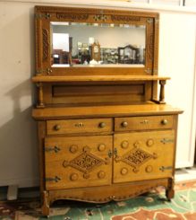 Nineteenth Century Oak Sideboard