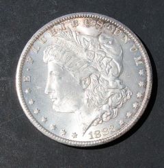 1883- CC Morgan Silver Dollar