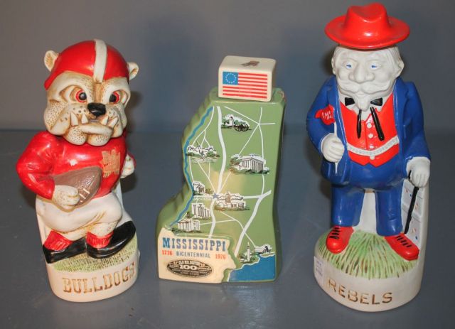 Three Mississippi Whiskey Decanters