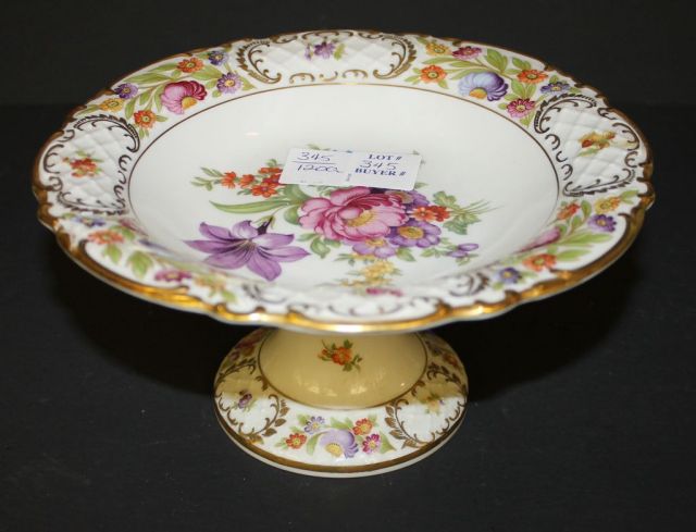 German Porcelain Compote