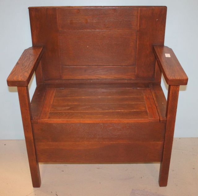 Oak Hall Seat