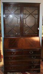 Chippendale Style Mahogany Desk