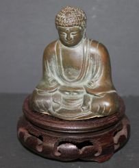 Bronze Seated Buddha