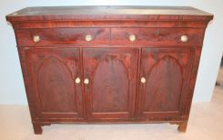 Empire Mahogany Sideboard