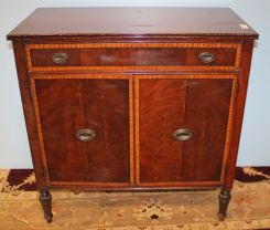 Mahogany Server with Center Drawer