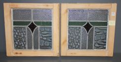 Two Stain Glass Windows