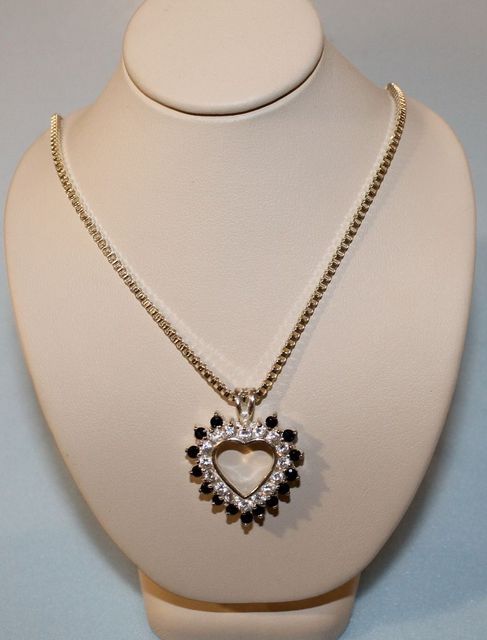 Heart Pendant and Necklace