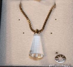 Necklace with Crystal Pendant