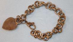 Tiffany & Co. Toggle Heart Bracelet; Marked Tiffany & Co. 925; 7 1/2'' Length