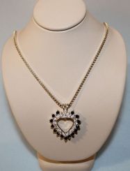 Heart Pendant and Necklace