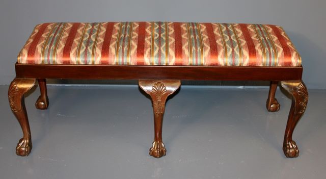 Chippendale Style Window Bench