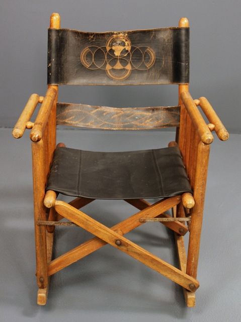 Early 20th Century Folding Rocker