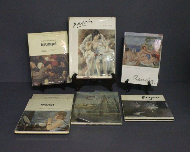 Collection of Eight Art Reference Books