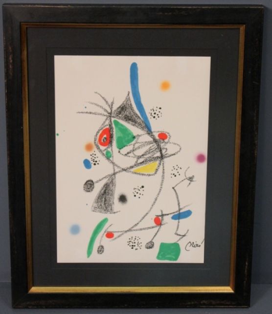 Color Lithograph Titled 