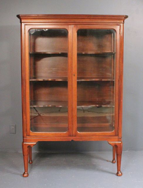 20th Century Mahogany China Cabinet