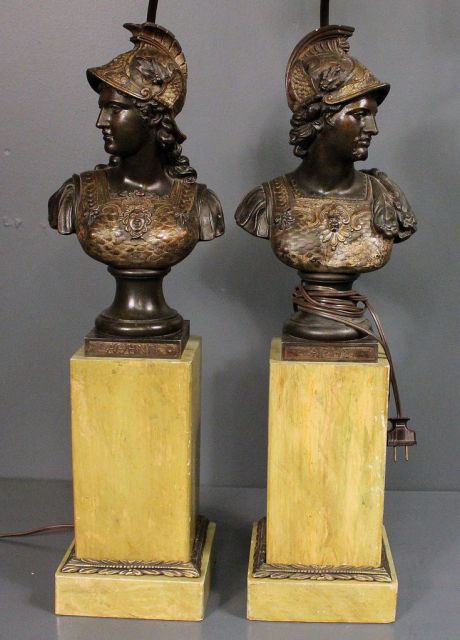 Pair of Resin Military Head Lamps