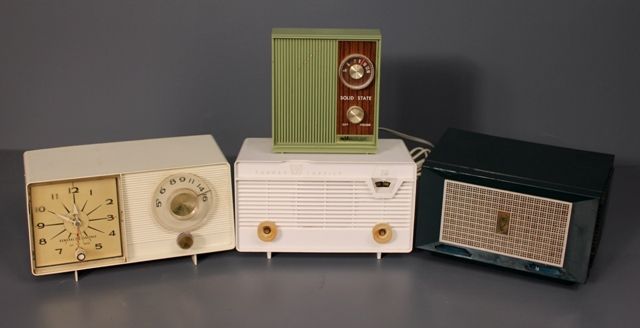 Four Vintage Radios