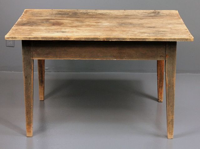 20th Century Pine Kitchen or Tavern Table