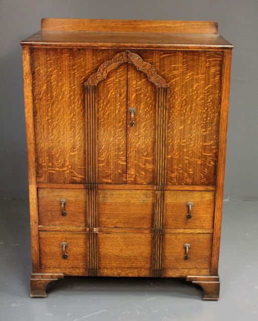 English Oak Cabinet