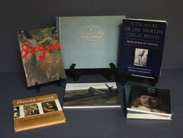 Collection of Seven Art Reference Books