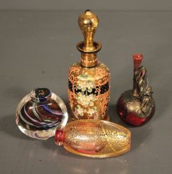 Four Perfume Bottles