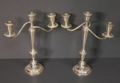 Pair of Alvin Sterling Candlesticks