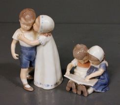 B & G Porcelain Figurines
